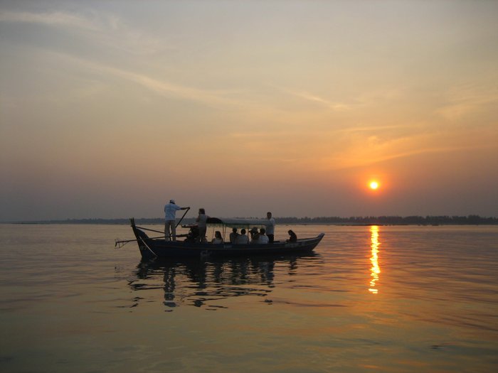 Sonnenuntergang Tonle Sap