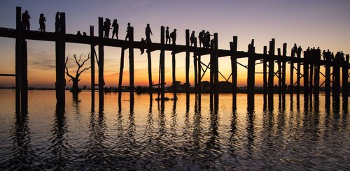 Anawratha Heritage Line Flusskreuzfahrt Myanmar - ein Ausflug zur U-Bein Brücke ist inkludiert