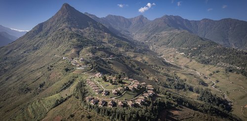 Topas Ecolodge Sapa einzigartige Lage