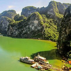 Halongbucht Vietnamreise UNESCO Welterbe