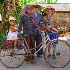 Motorollerausflug Kambodscha Siem Reap - voller spannender Begegnungen