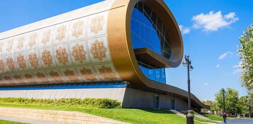 Baku Teppichmuseum des österreichischen Architekten Franz Janz
