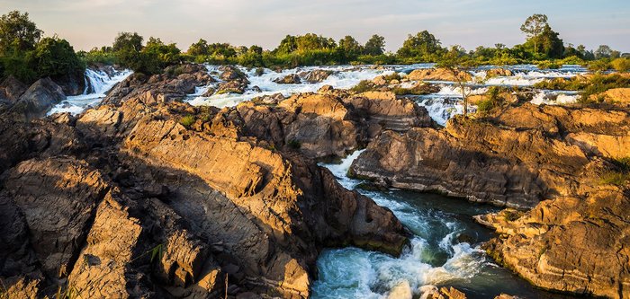 4000 Inseln Region Siphandone Champasak Suedlaos