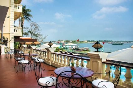 Victoria Hotel Chau Doc am Mekong