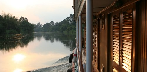 Ausblick von der RV River Kwai