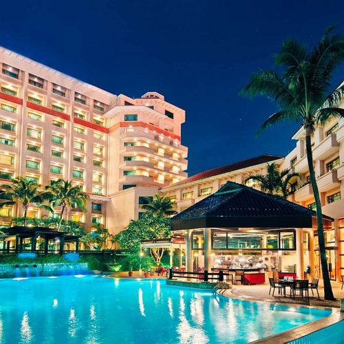 Paradox Merchant Court Clark Quay Singapur Außenansicht mit Pool