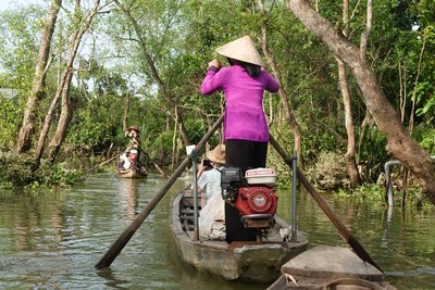 Ausflug Mangrovenkanäle Mekongdelta