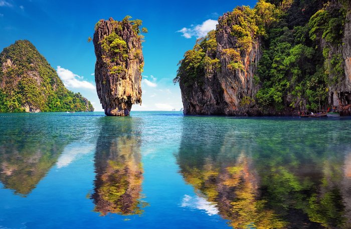 Phuket Thailand Phang Nga Bucht Ao Phang Nga Nationalpark