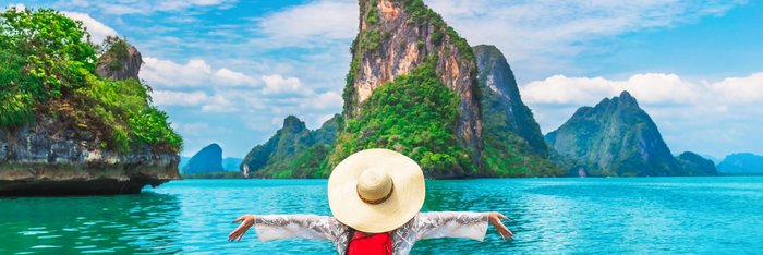 Phang Nga Bucht Thailand Andamanensee