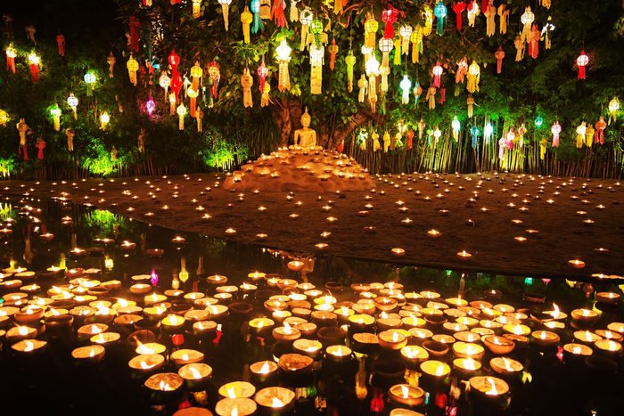  Lichterfest in Chiang Mai 