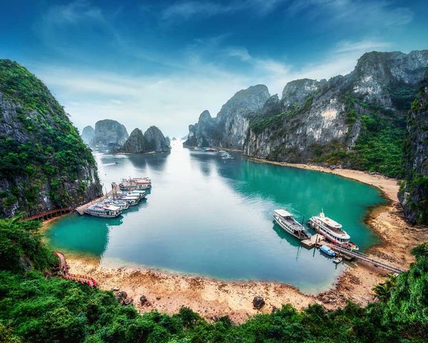Halong Bucht Vietnam Halong Bucht Vietnam