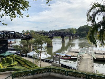 die Brücke am Kwai in Zentralthailand