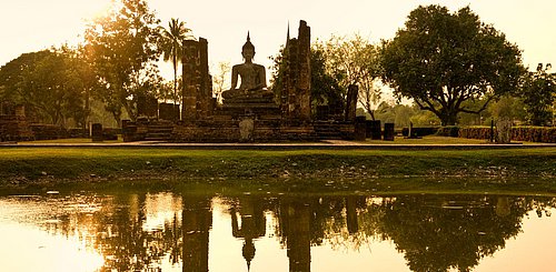  Wat Mahathat Sukhothai Historischer Park Thailand