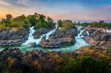 Champasak Südlaos Region der Mekongfälle und der Tausend Inseln Champasak Südlaos Region der Mekongfälle und der Tausend Inseln