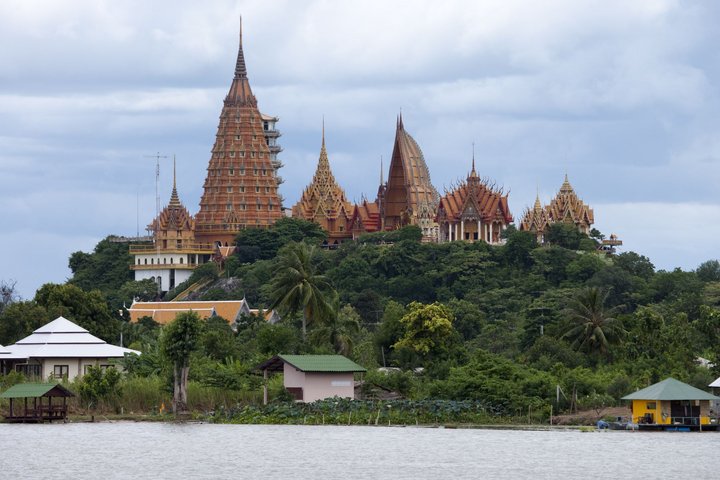 Wat Tham Sua Kanchanaburi Thailand 