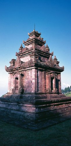 Tempel am Dieng Plateau Java