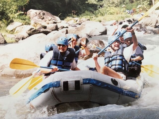 Robert Reischl beim Sobek Ayung River Rafting