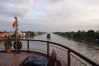 Sonnenaufgang auf der Mekong Eyes