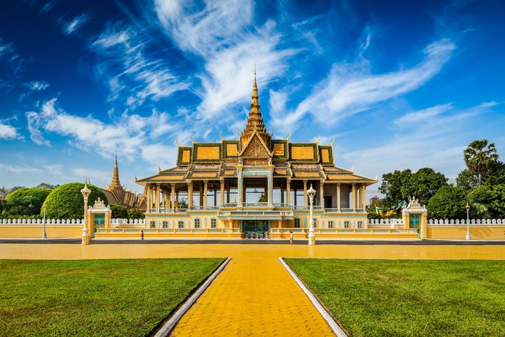 Koenigspalast Phnom Penh Kambodscha Indochina