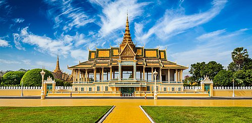 Koenigspalast Phnom Penh Kambodscha Indochina