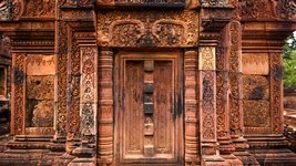 Detail von Angkor Wat UNESCO Weltkulturerbe in Kambodscha