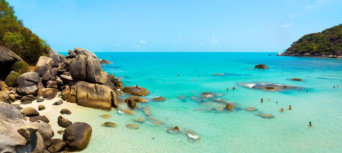 türkisblaues Wasser, feinster Sand - Koh Samui lockt mit traumhaften Stränden