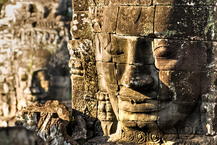 Statuen Angkor Thom Statuen Angkor Thom bei Siem Reap Kambodscha