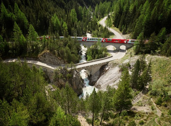 Glacier Express Albulaviadukt Glacier Express
