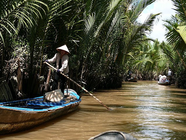 Sampan Tour im Mekongdelta auf Ihrer Vietnamreise
