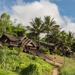 Luangsay Lodge am Berhang