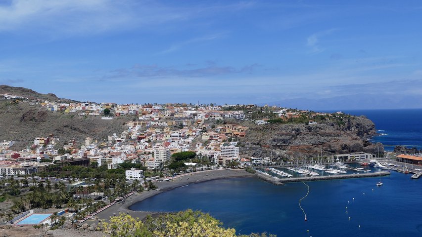 San Sebastian Hauptstadt von La Gomera Kanaren San Sebastian Hauptstadt von La Gomera Kanaren