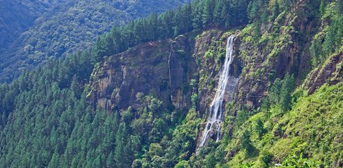 Wasserfall Nationalpark Sri Lanka