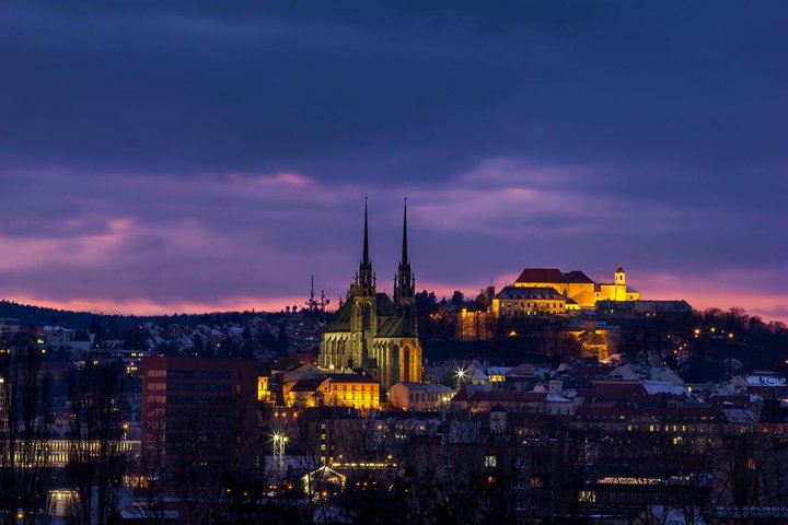 Brno bei Nacht Brno bei Nacht