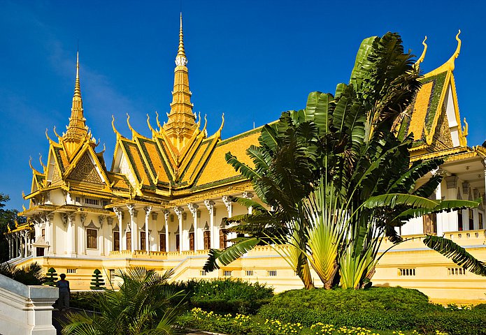 Koenigspalast Phnom Penh Klassiches Highlight in Kambodscha