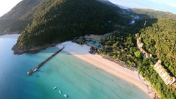 Bucht Redang Island mit The Taraas Resort