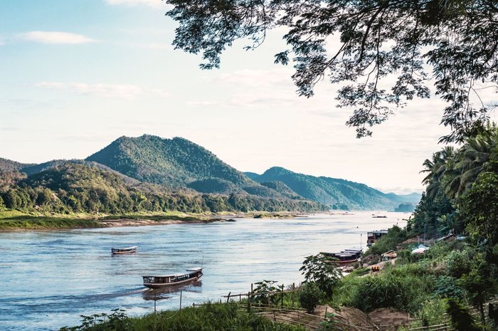 Heritage Line, oberer Mekong Flusslandschaft, Anouvong Kreuzfahrt