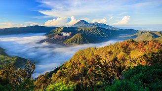 Java Bromo Vulkanlandschaft