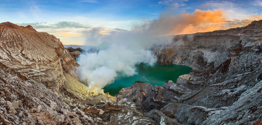 Java Vulkanlandschaft