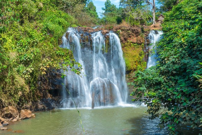Kachanh Wasserfall Banlung Ratanakiri