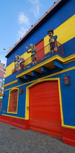 Caminito Street in La Boca, Buenos Aires