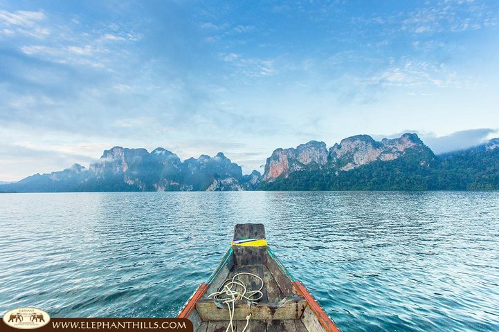 Cheow Larn Lake - Ausflug mit dem Longtailboot zum Rainforest Camp