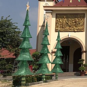Kirche am Weg von Saigon nach Mui Ne | Vietnam Kirche am Weg von Saigon nach Mui Ne | Vietnam