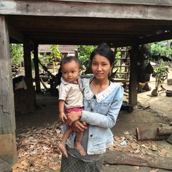 Bolavenplateau ursprüngliche Dörfer