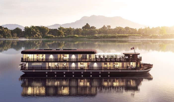 Heritage Line Anouvong ,  oberer Mekong Laos