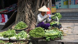 Straßenszene Vietnam Streetlife Indochina