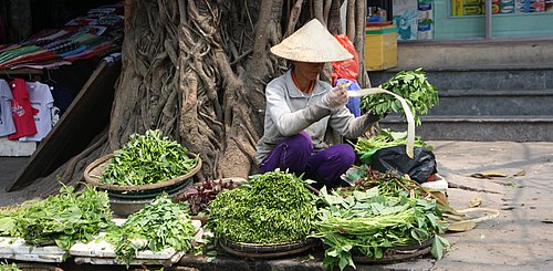 Straßenszene Vietnam Streetlife Indochina