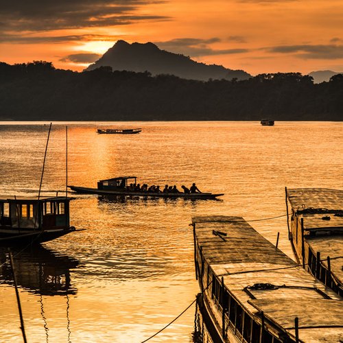 Mekong bei Luang Prabang