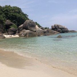Crystal Beach oder Silver Beach auf Koh Samui - zum Träumen schöner Puderzuckerstrand Crystal Beach oder Silver Beach auf Koh Samui - zum Träumen schöner Puderzuckerstrand, immer einen Ausflug wert!
