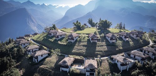 Topas Ecolodge Sapa Ausblick