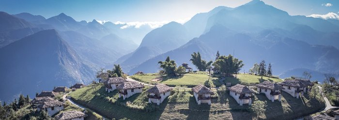 Topas Ecolodge Sapa Ausblick